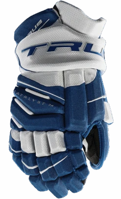 True Hockey True Catalyst 7X Junior Hockey Gloves 18 True Hockey True Catalyst 7X Junior Hockey Gloves -True Hockey CT7xGlove Royal White