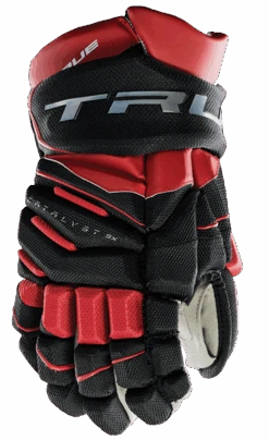 True Hockey True Catalyst 9X Junior Hockey Gloves 15 True Hockey True Catalyst 9X Junior Hockey Gloves -True Hockey CT9xGlove Black Red 1