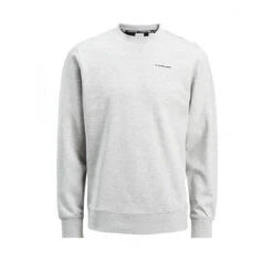 True Hockey X Jack & Jones Twist Sweat Crew Neck -True Hockey true hockey apparel twist sweat crew neck grey 2